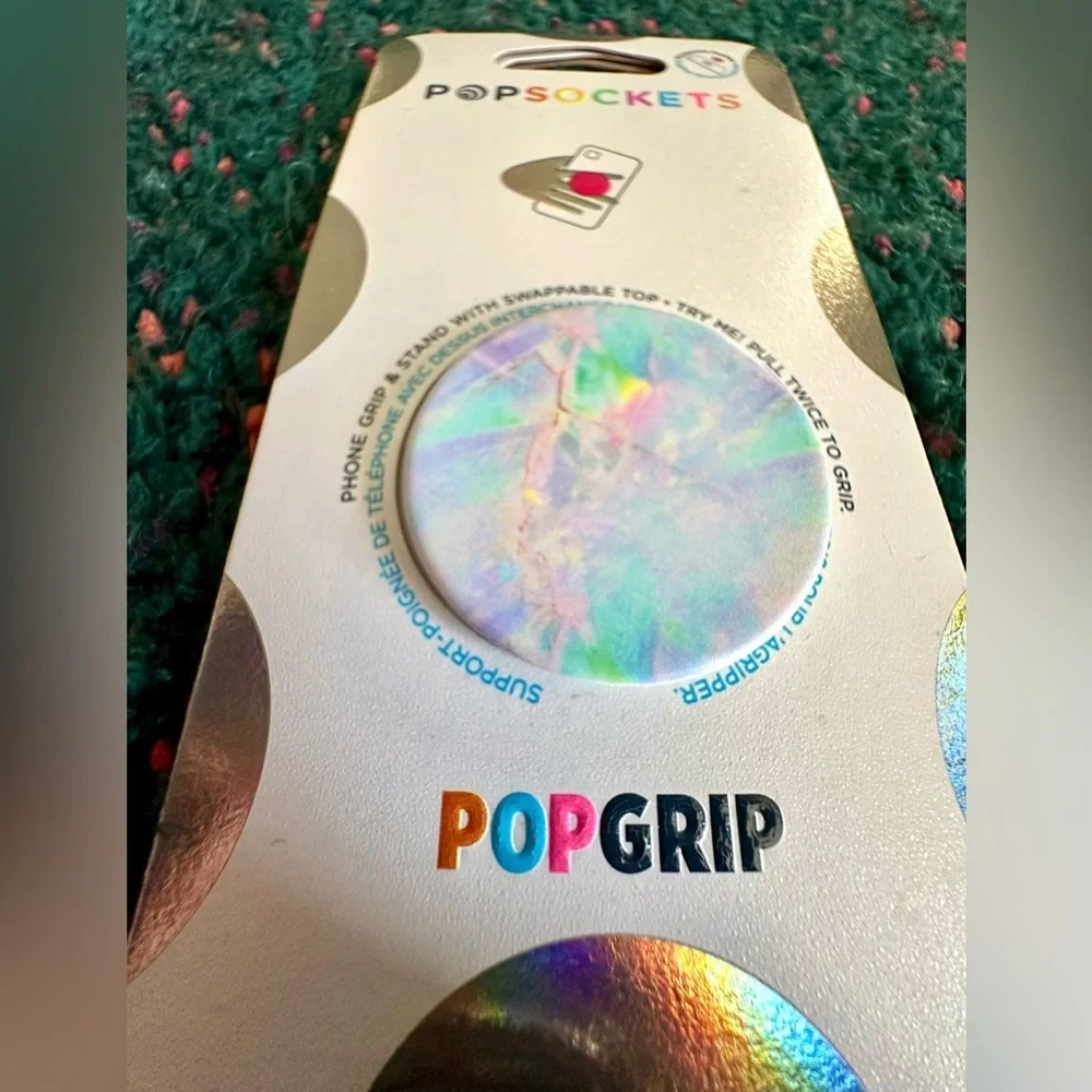 🎸Popsocket🎸🔥NWT🔥Popsockets Single Grip Popgrip— Opal